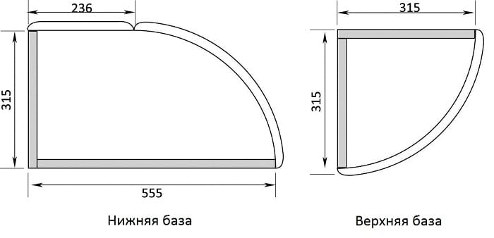 Нижняя база. Радиусные фасады МДФ модуль 900. Радиусный фасад 960мм. Угловой радиусный профиль r 100. Радиусный фасад Fenix.